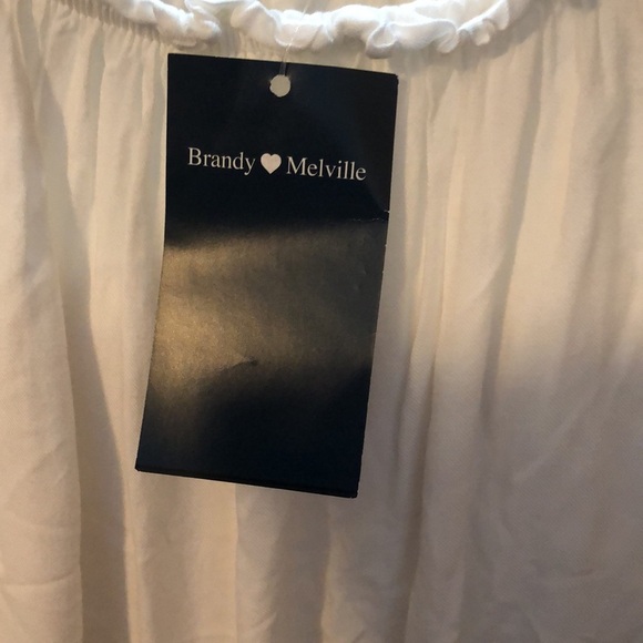 Brandy Melville white romper Size USD 32 EUR 29. One size on tag - Picture 2 of 4